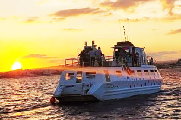 Submarine at Sunset