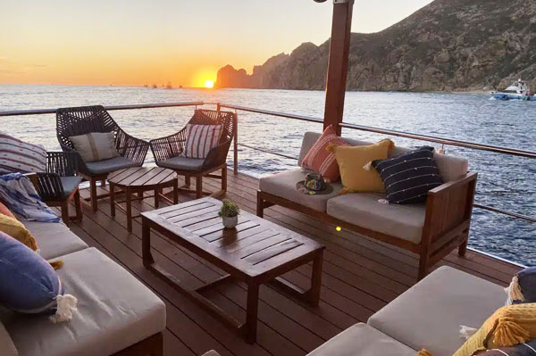 Cabo San Lucas Catamaran Deck