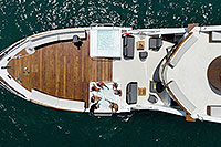 Plunge Pool on the Yacht’s Aft Deck Cabo San Lucas